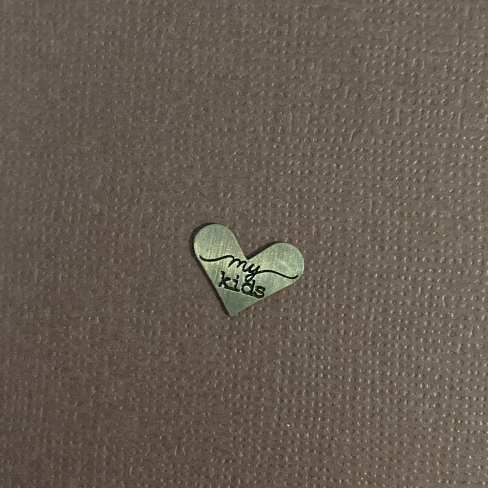 Origami Owl Plate | Mini Heart Locket